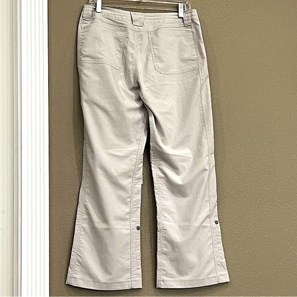 PATAGONIA Women’s Convertible Length Pants Tan Size 8  Tan Outdoor Hiking - Picture 3 of 9
